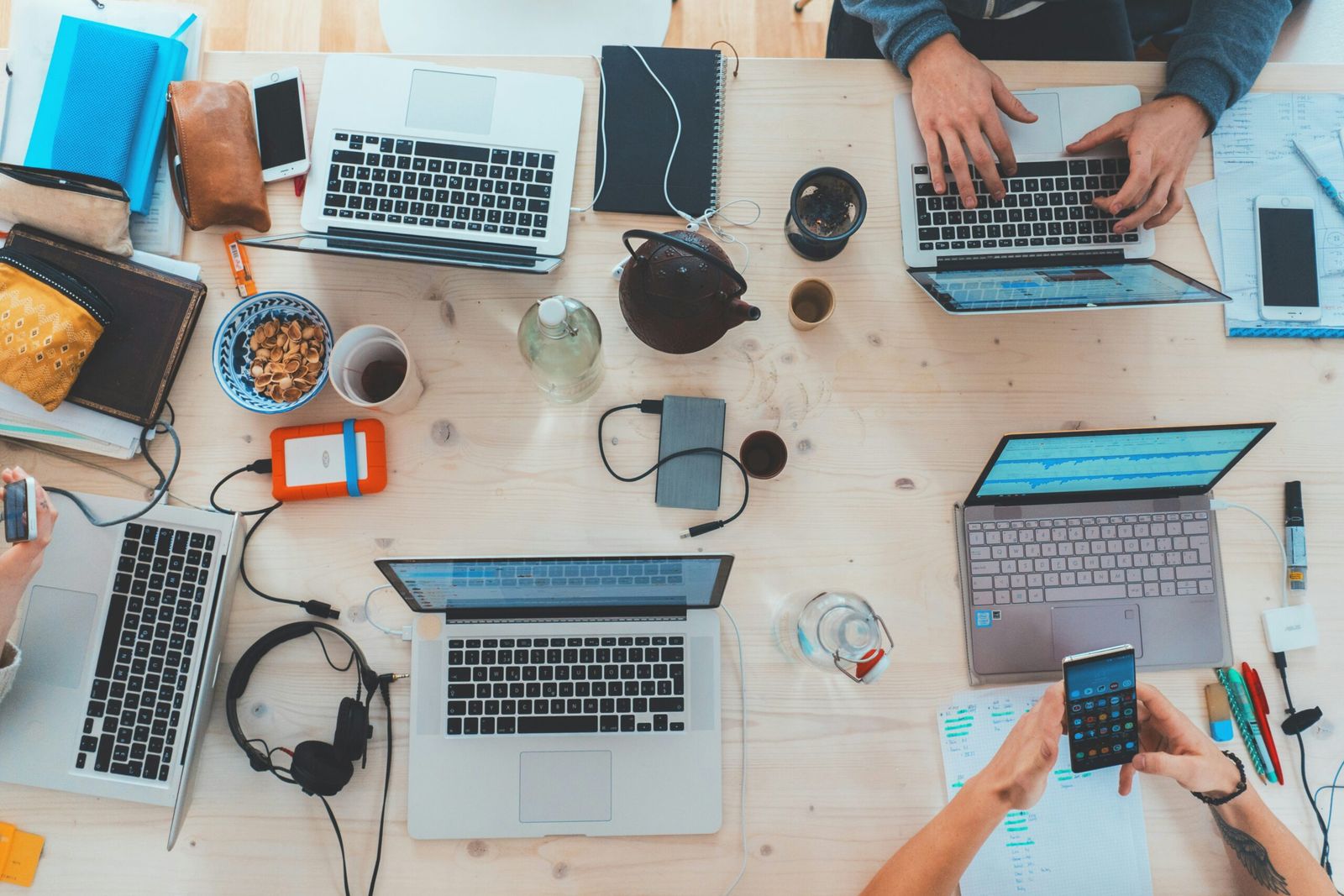 Technology infrastructure powering modern digital services